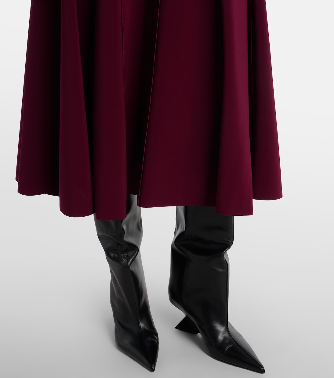 Flared maxi skirt | Norma Kamali