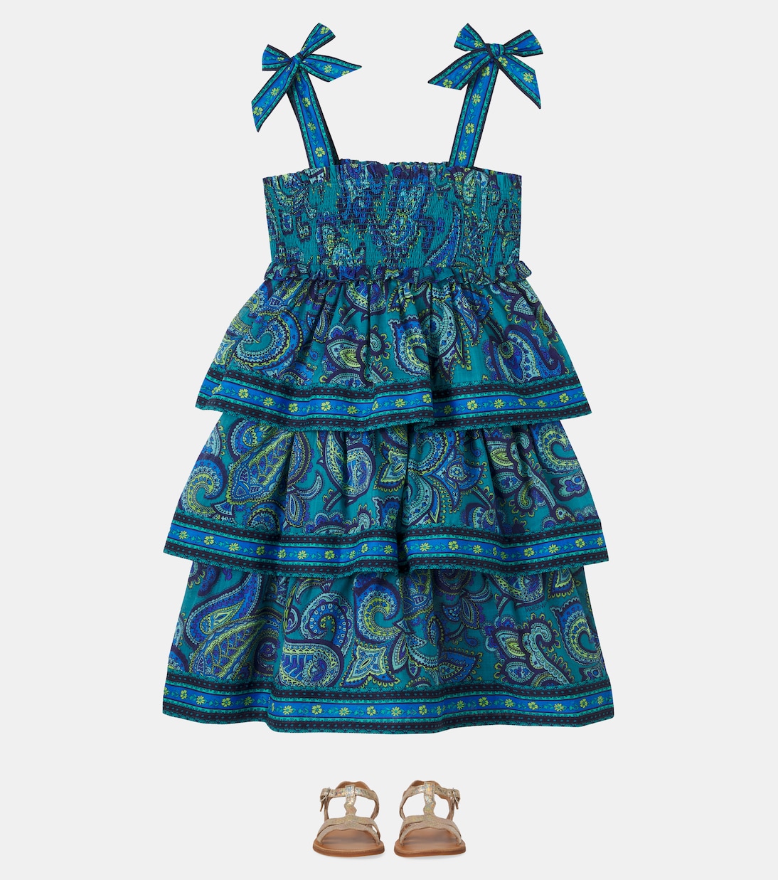 Robe en coton | Zimmermann Kids