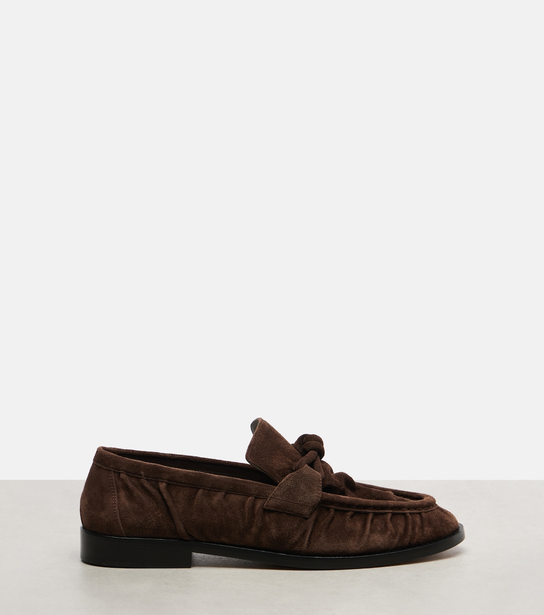 Astaire Knot suede loafers | Bottega Veneta