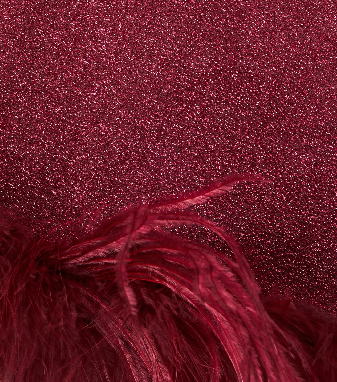 Lumière feather-trimmed top | Oséree Kids