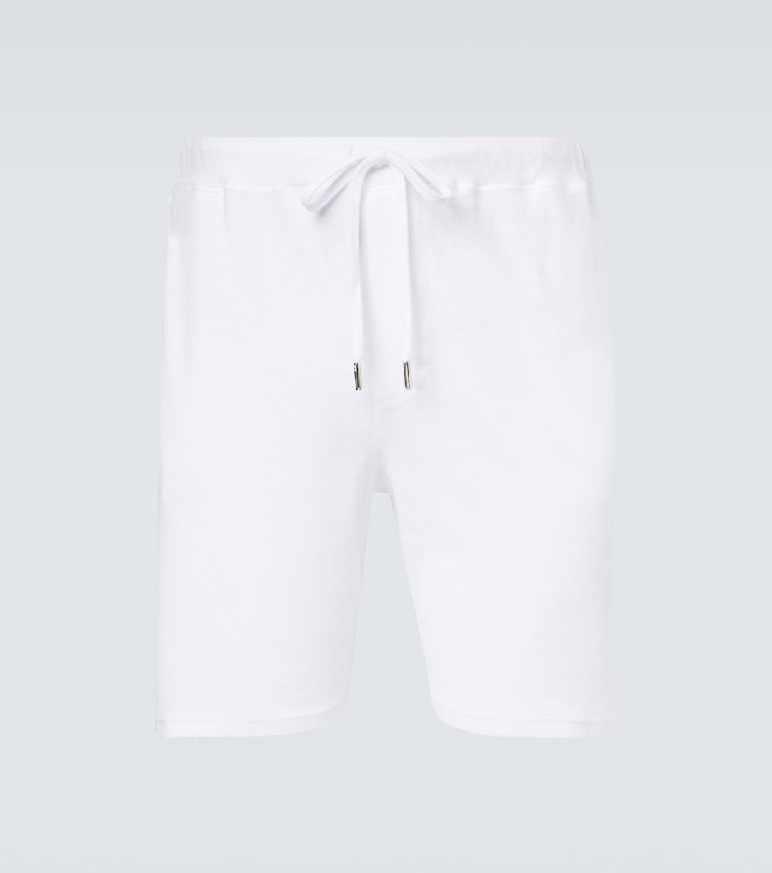 Cotton terry shorts | Fedeli