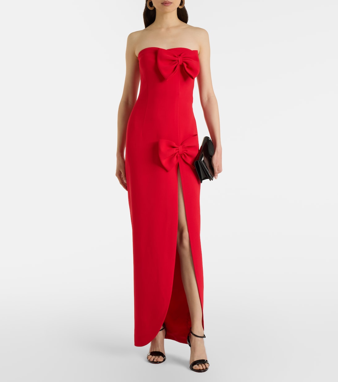 리본 디테일 캐디 이브닝 가운 | Alessandra Rich
