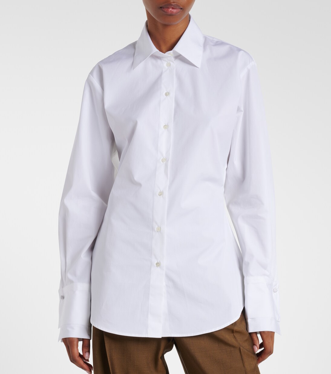 Cotton poplin shirt | Róhe