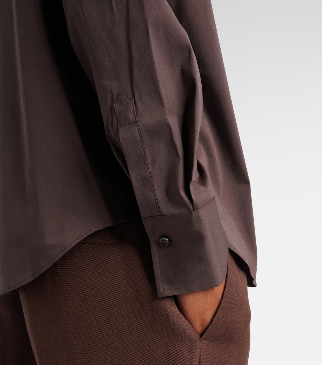 Monili珠饰棉质混纺上衣 | Brunello Cucinelli