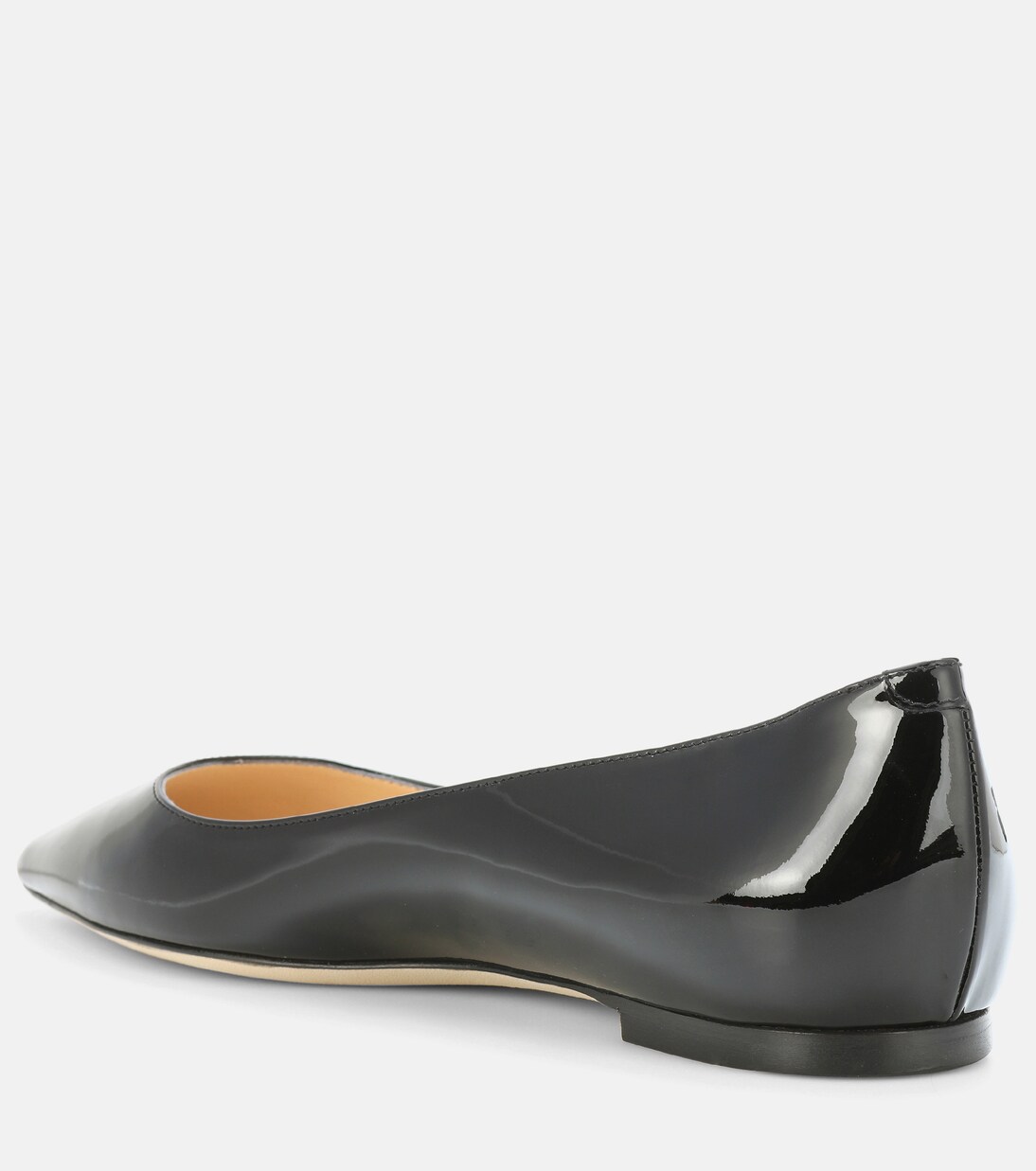 Romy patent leather ballet flats in black - Jimmy Choo
