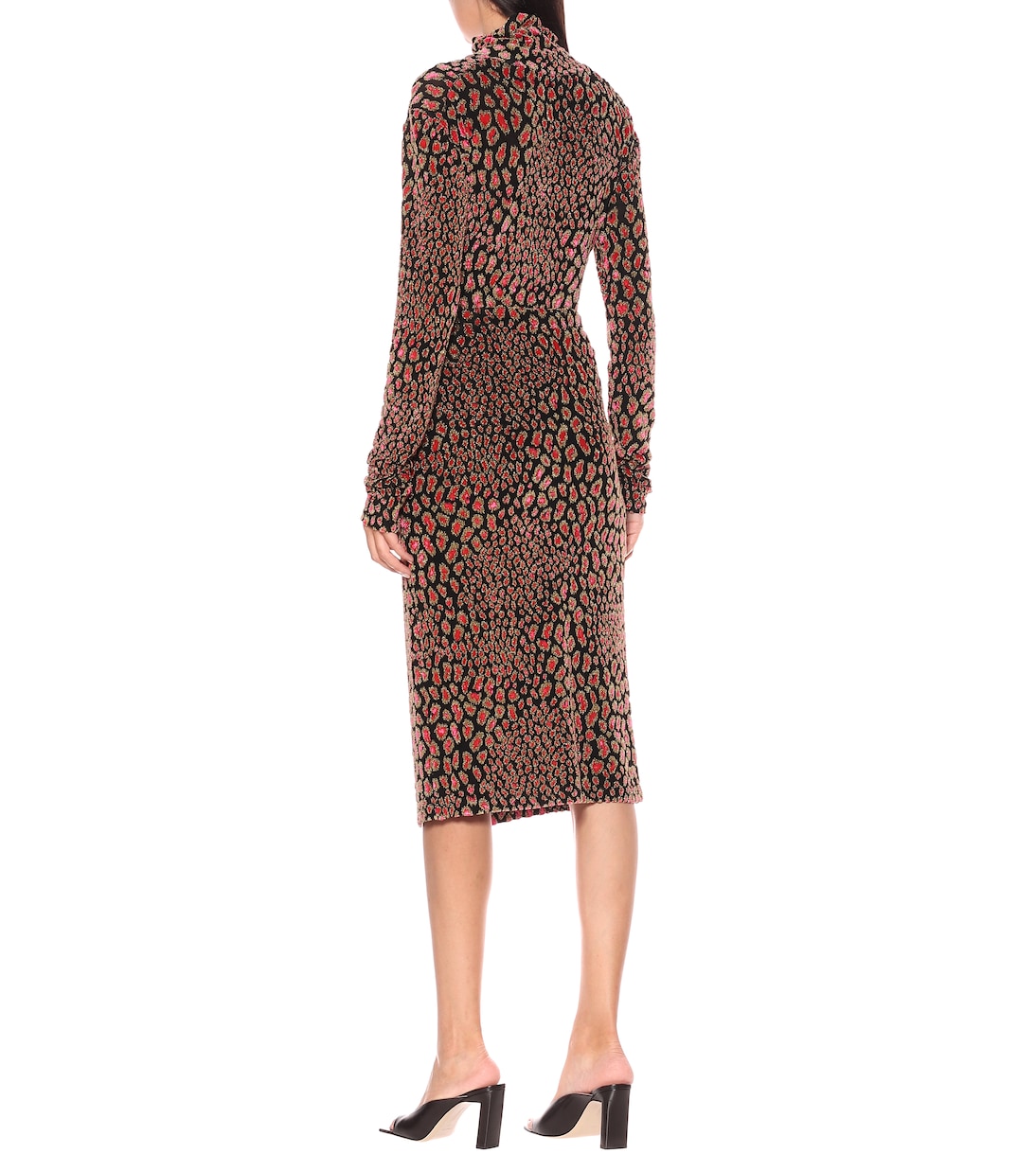 Leo velvet midi skirt | Caroline Constas