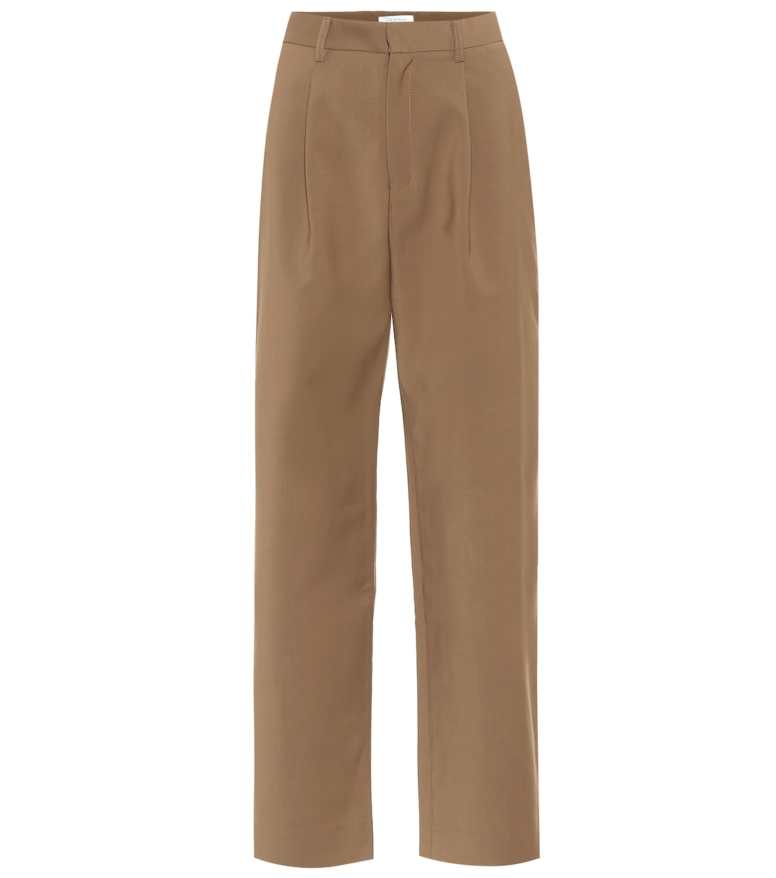 Nicola high-rise straight pants | Deveaux New York