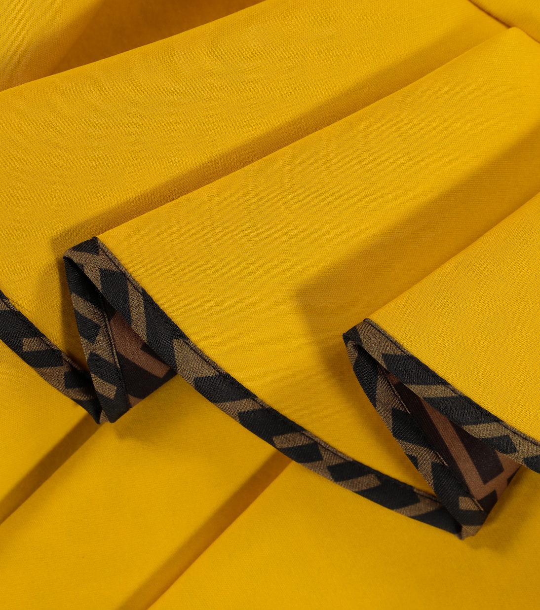 Asymmetrischer Rock aus Neopren | Fendi Kids