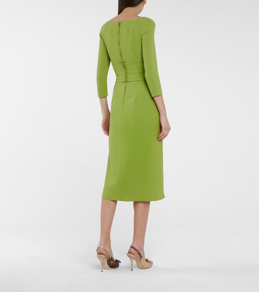 Midikleid aus Cady | Dolce&Gabbana