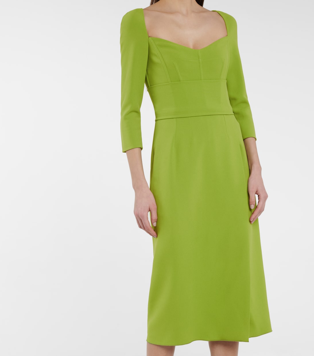 Midikleid aus Cady | Dolce&Gabbana