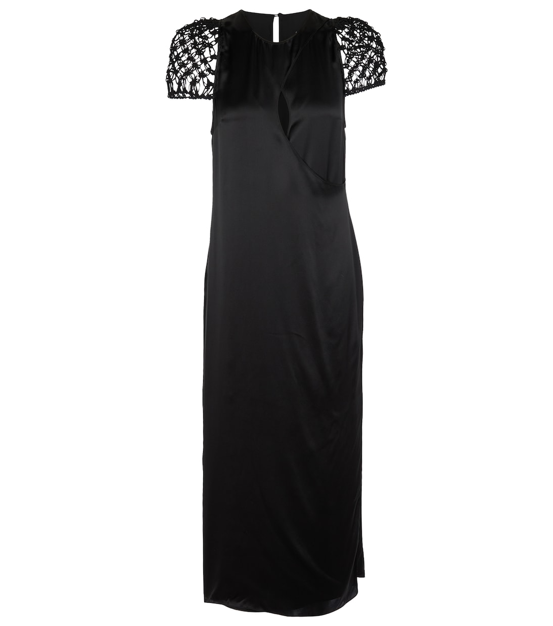 Midikleid Audun aus Seidensatin | Safiyaa