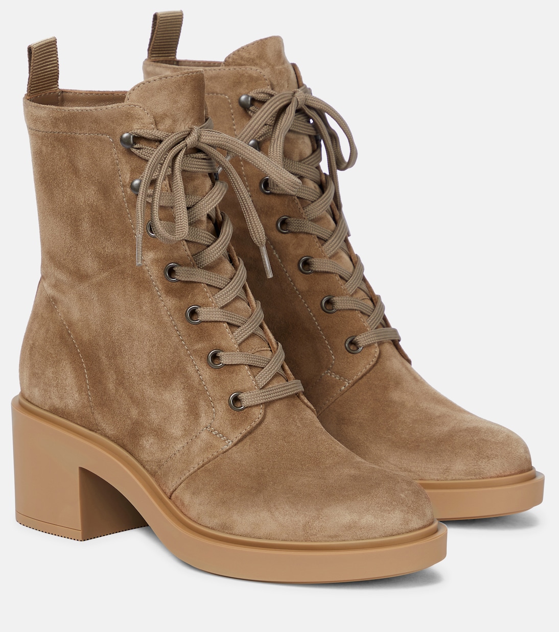 Botines Foster de ante | Gianvito Rossi