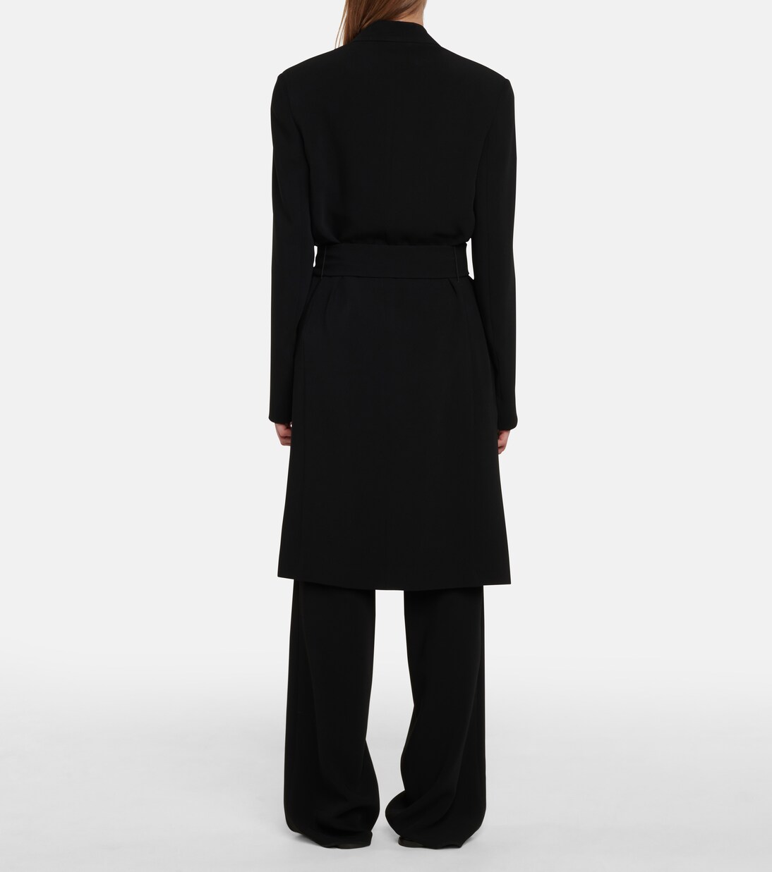 Harri cady coat in black - The Row | Mytheresa