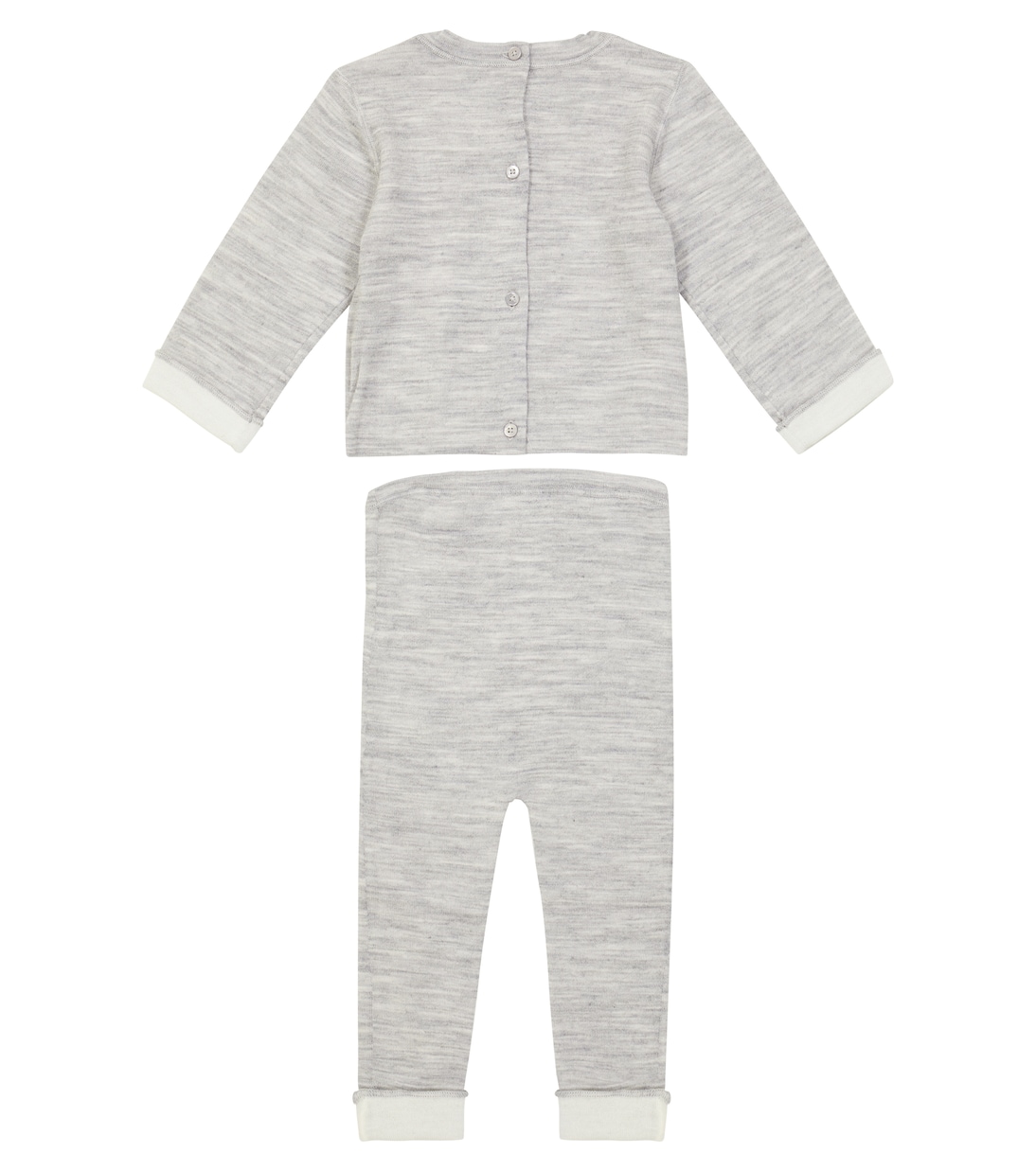 Bebé - set Thai de top y pantalones de lana | Bonpoint