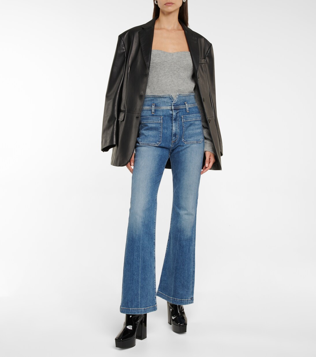 Jeans flared Gabriella a vita alta | Citizens of Humanity