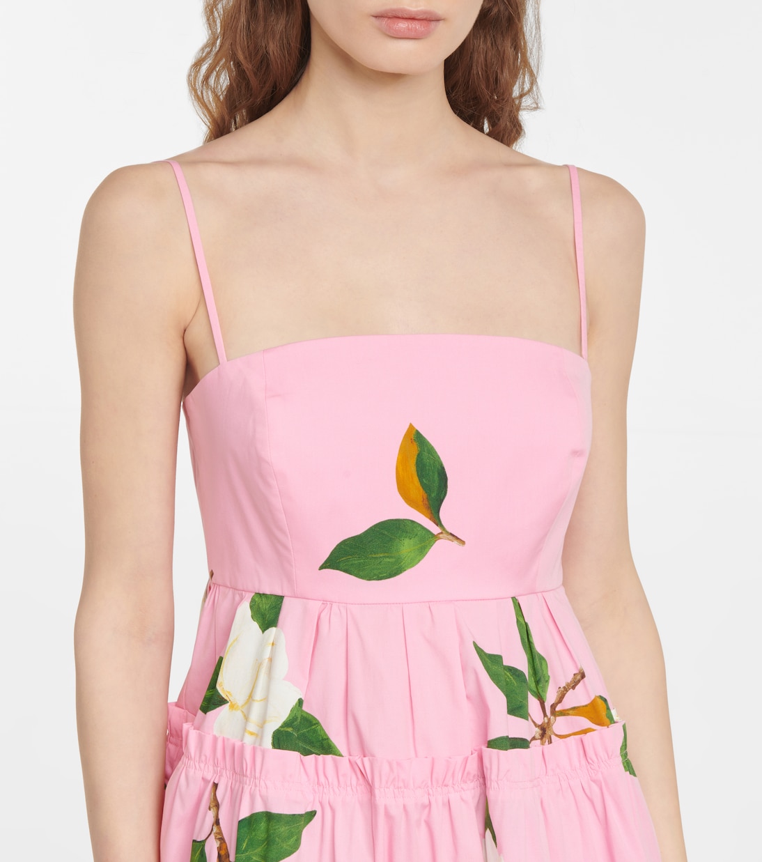 Cotton poplin minidress | Oscar de la Renta