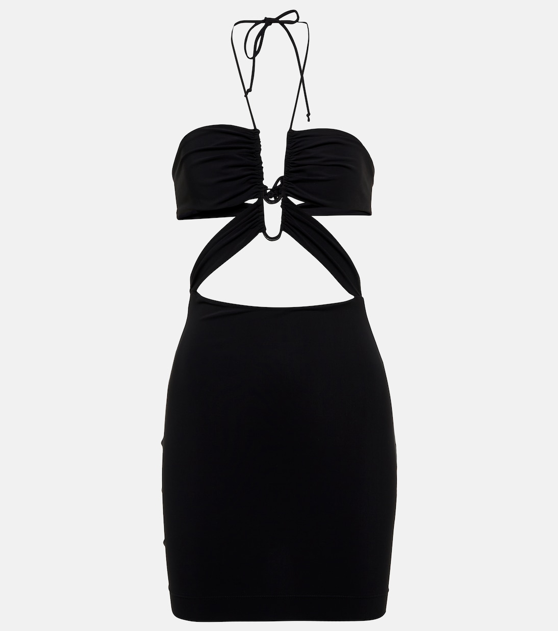Halterneck minidress | Nensi Dojaka