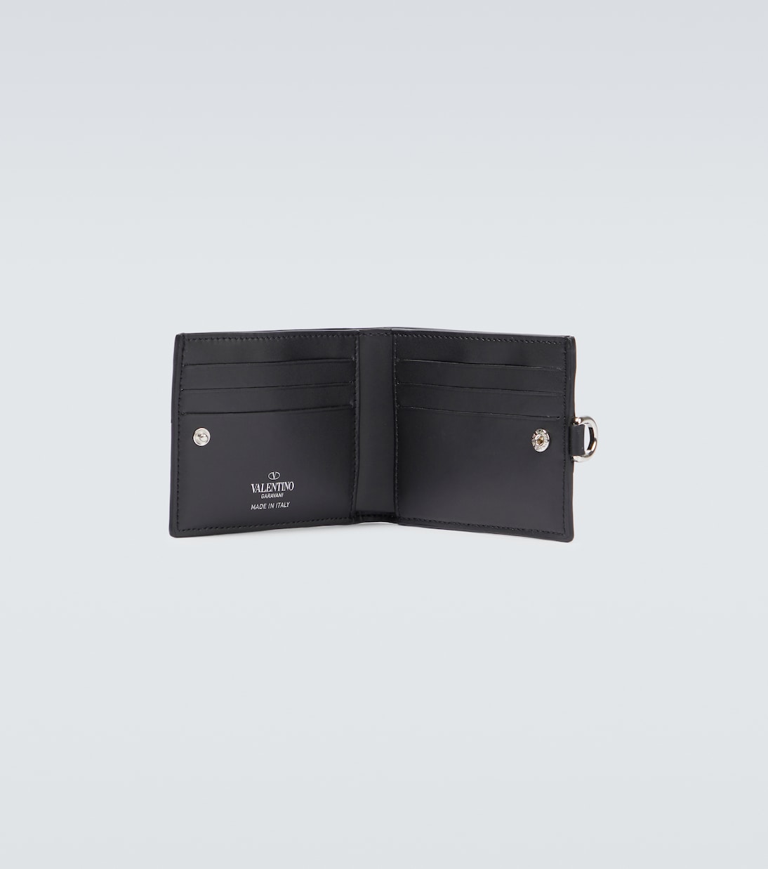 VLTN leather wallet on strap | Valentino Garavani