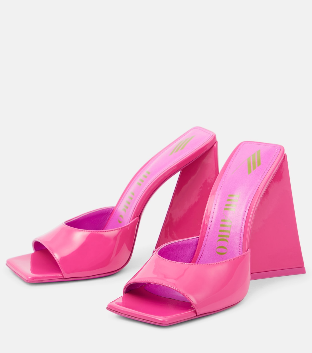 Devon patent leather sandals | The Attico