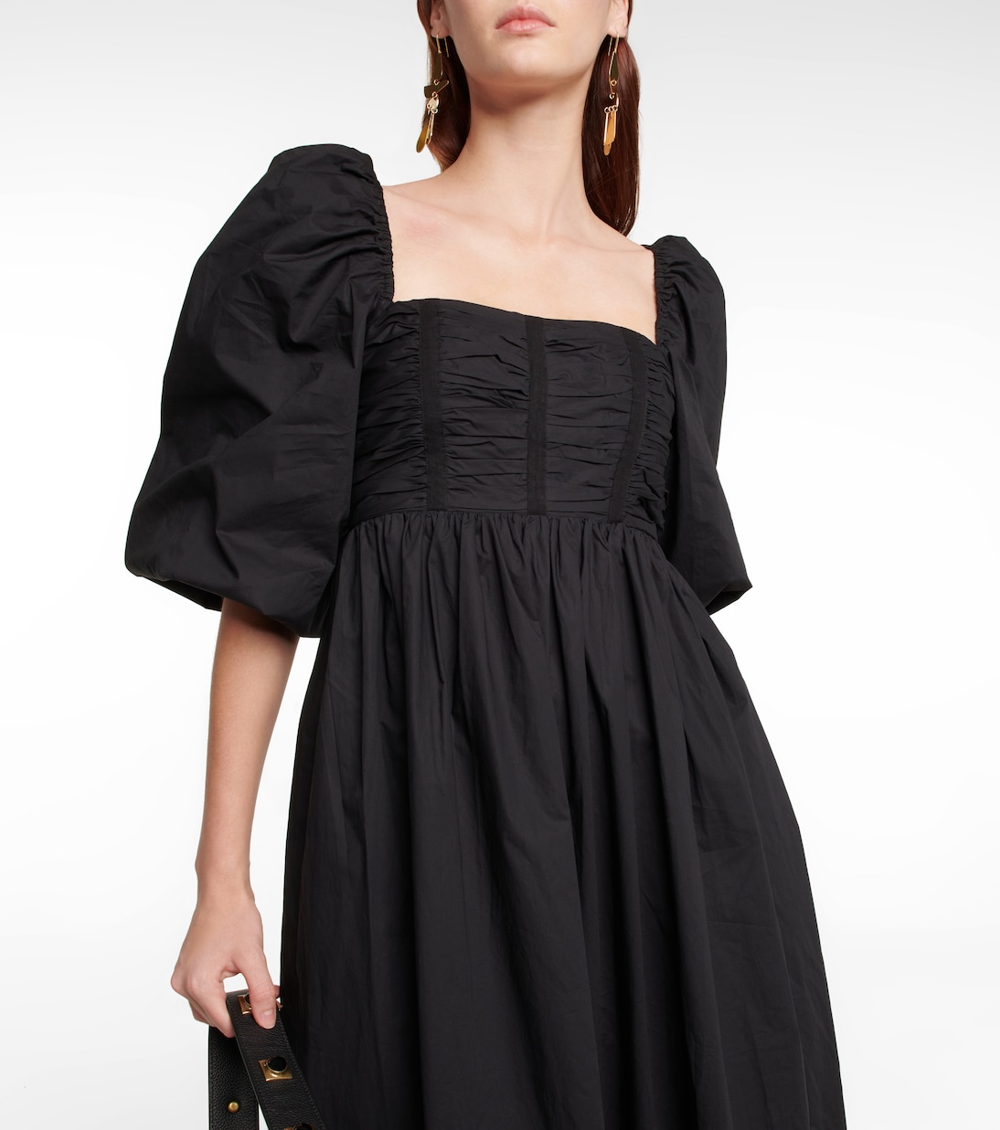 Lelani cotton poplin midi dress | Ulla Johnson