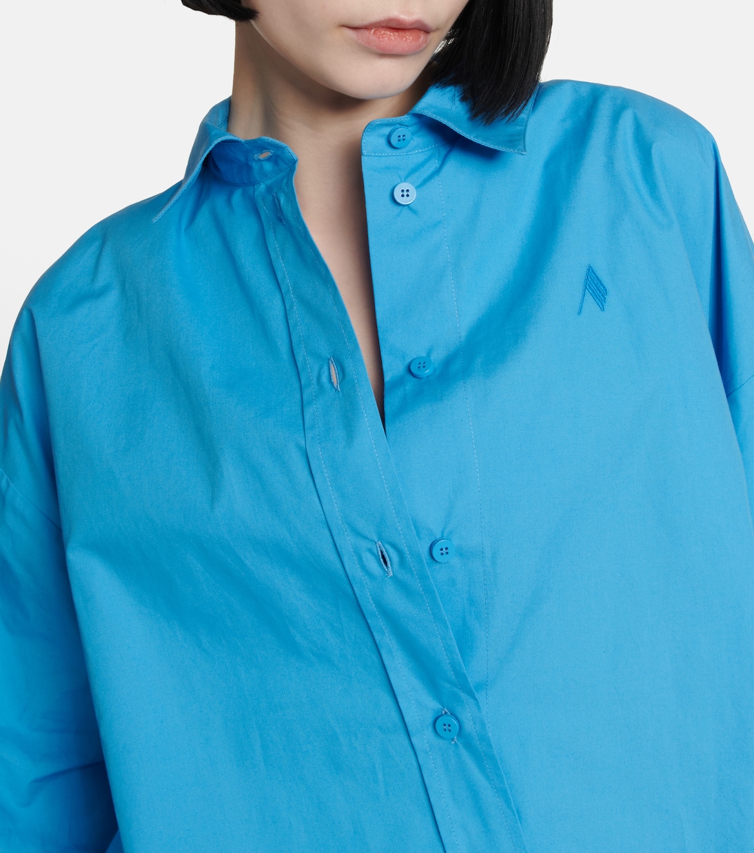 Camisa Diana en popelín de algodón | The Attico