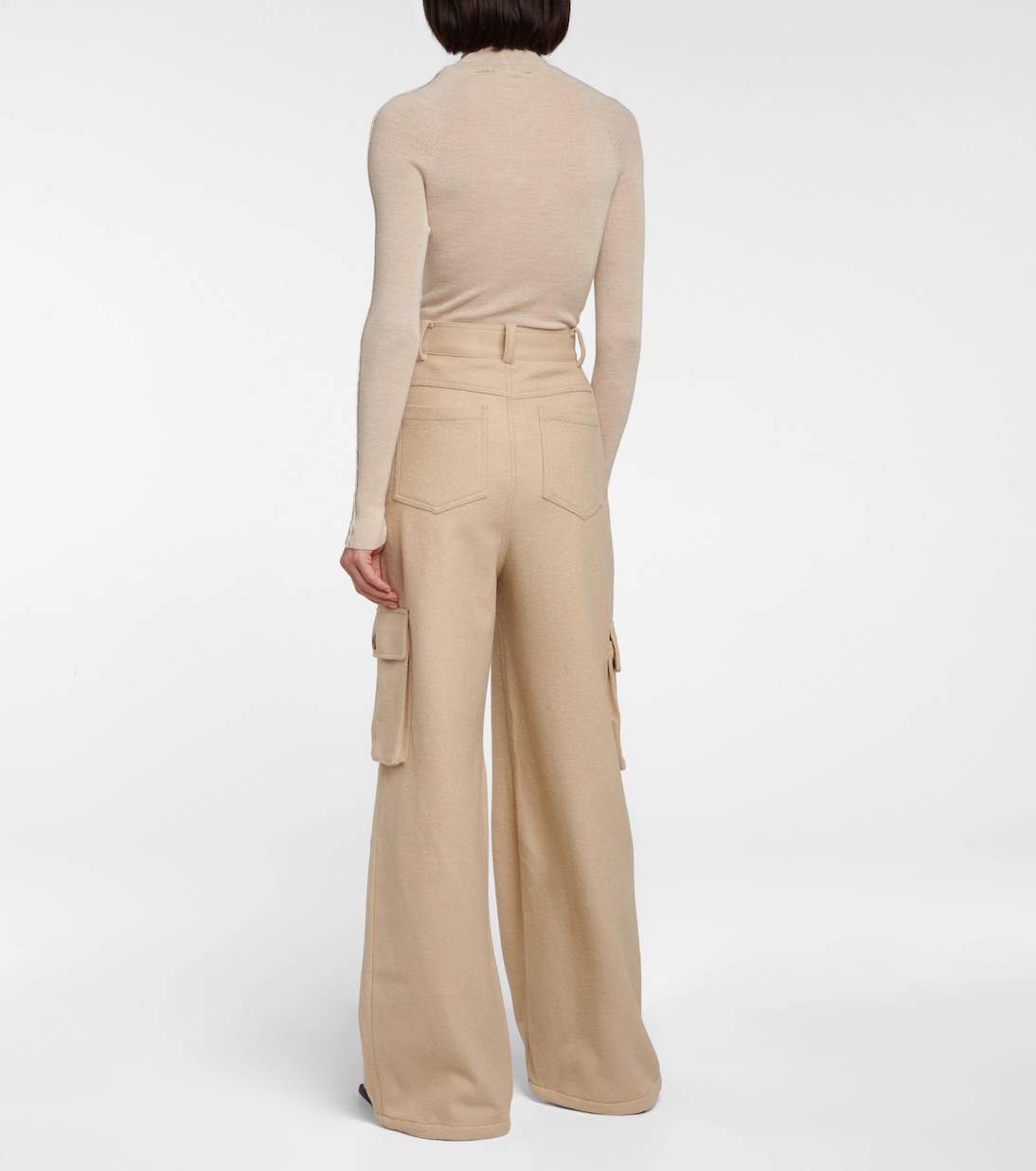 Hailey wool-blend cargo pants | The Frankie Shop