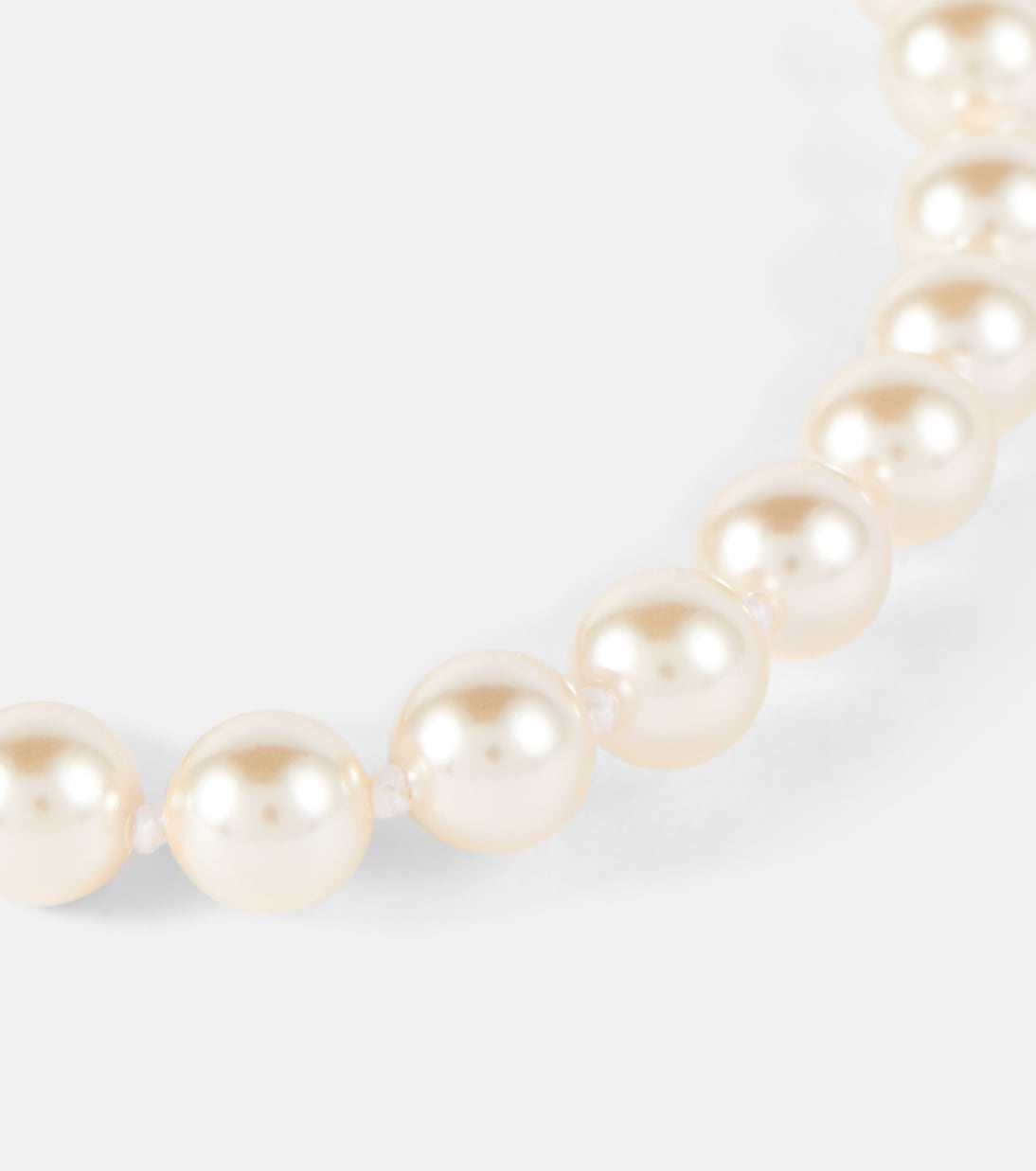Bracciale VIVIENNE WESTWOOD con perle finte Orietta, stile giovane e trendy