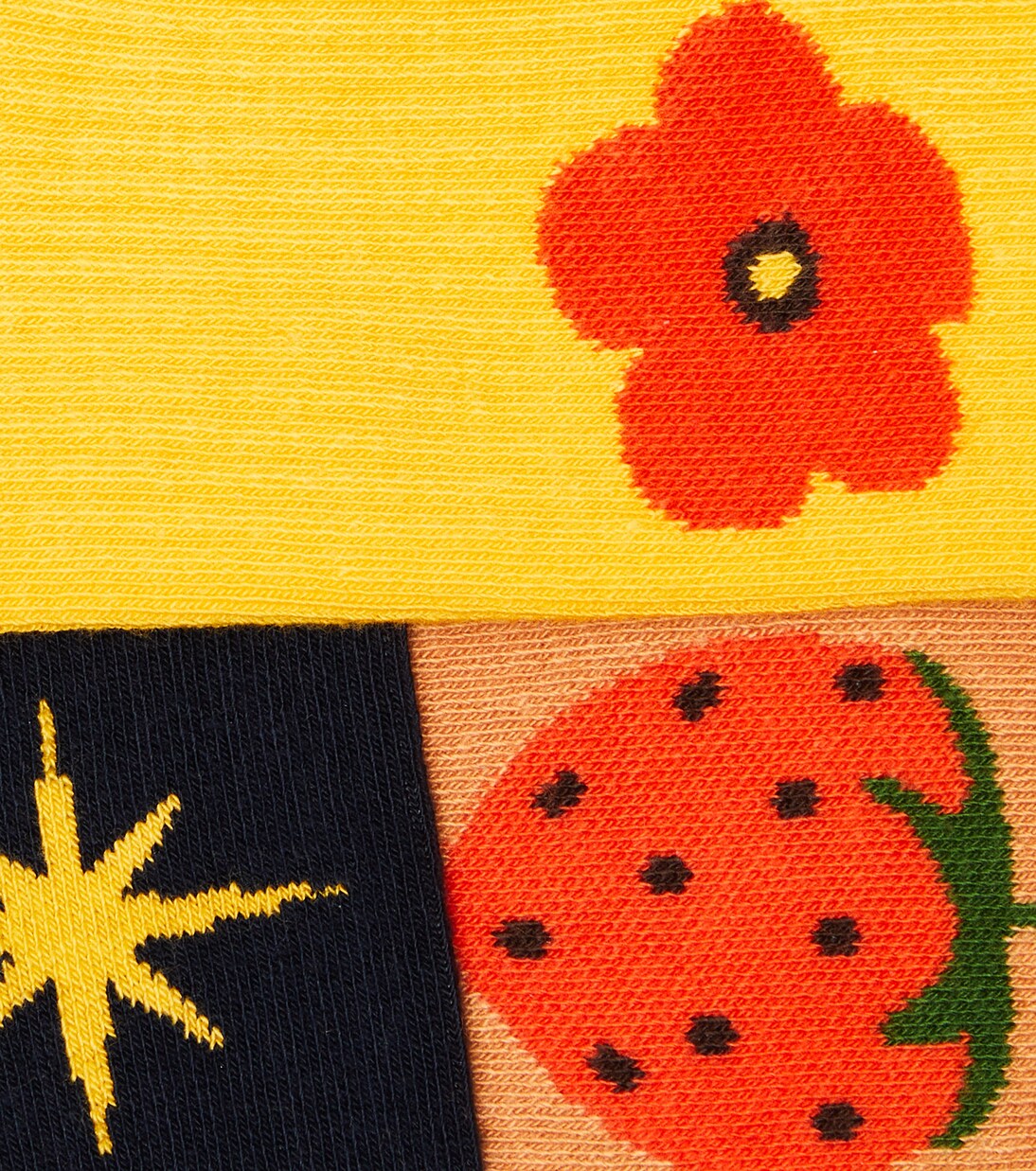 Set of 3 printed cotton-blend socks | Mini Rodini