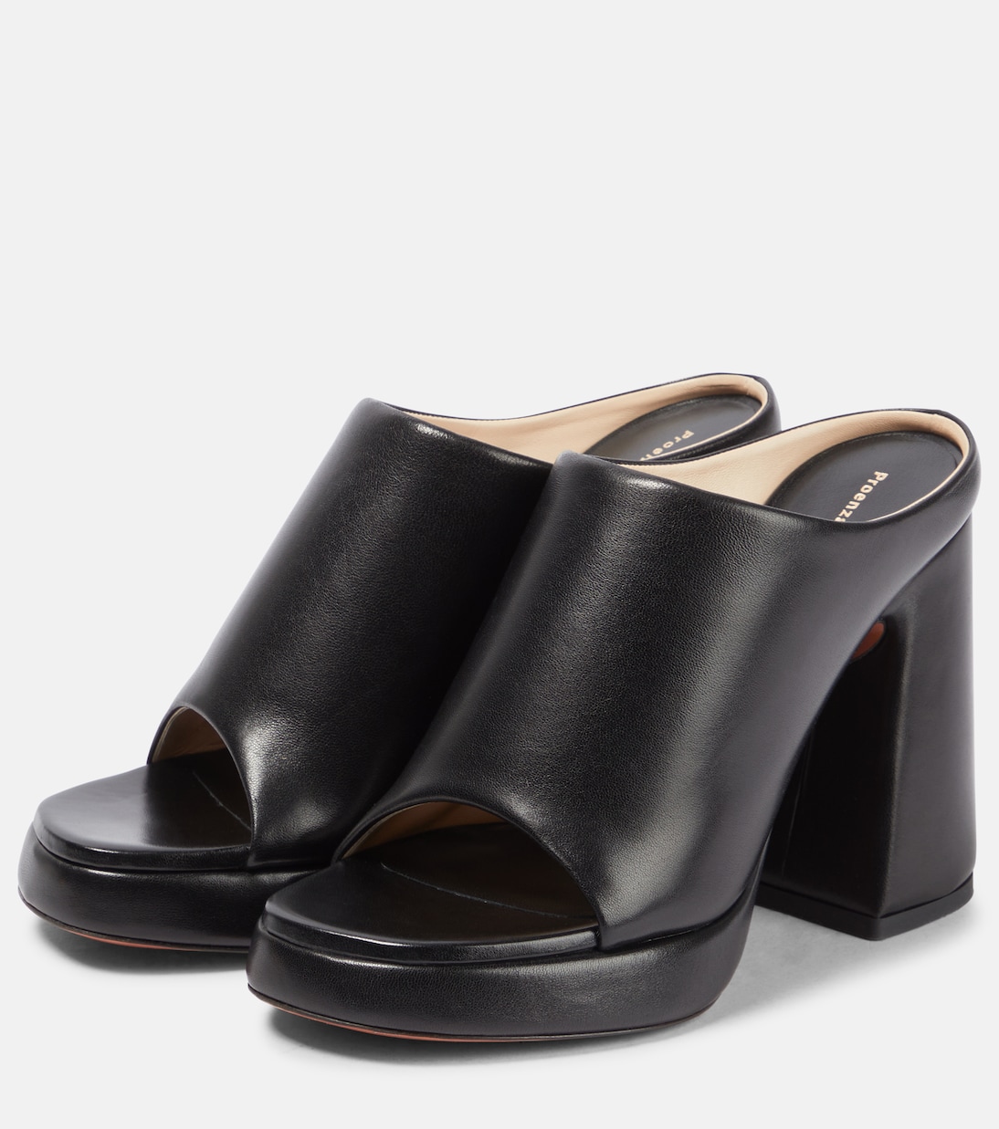 Forma leather platform mules | Proenza Schouler