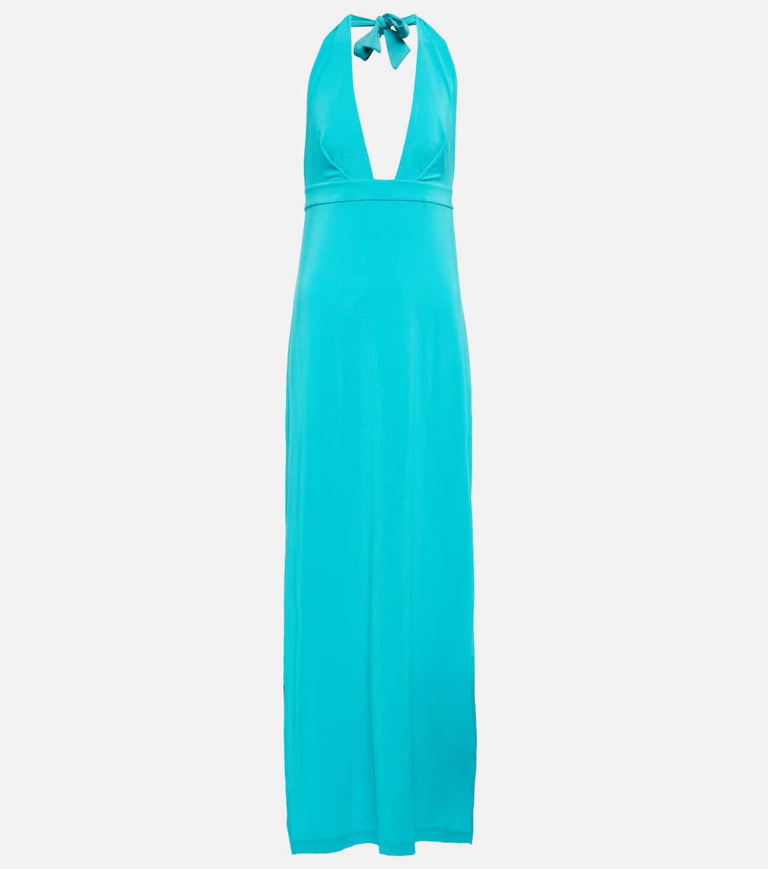 Halter-neck jersey maxi dress | Max Mara