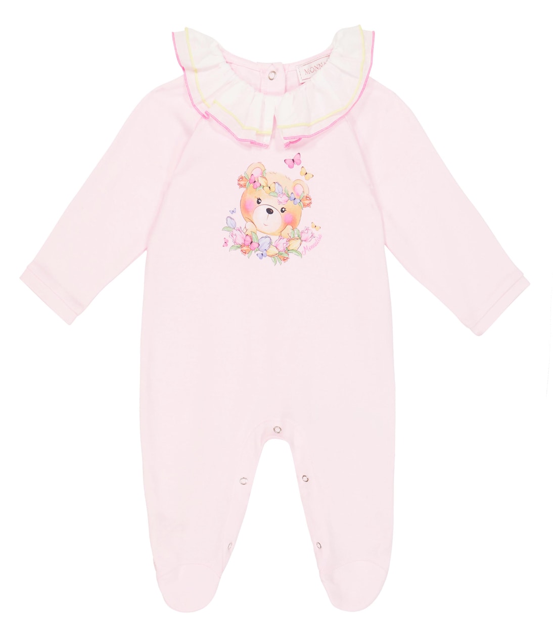 Baby - Tutina in cotone con stampa | Monnalisa