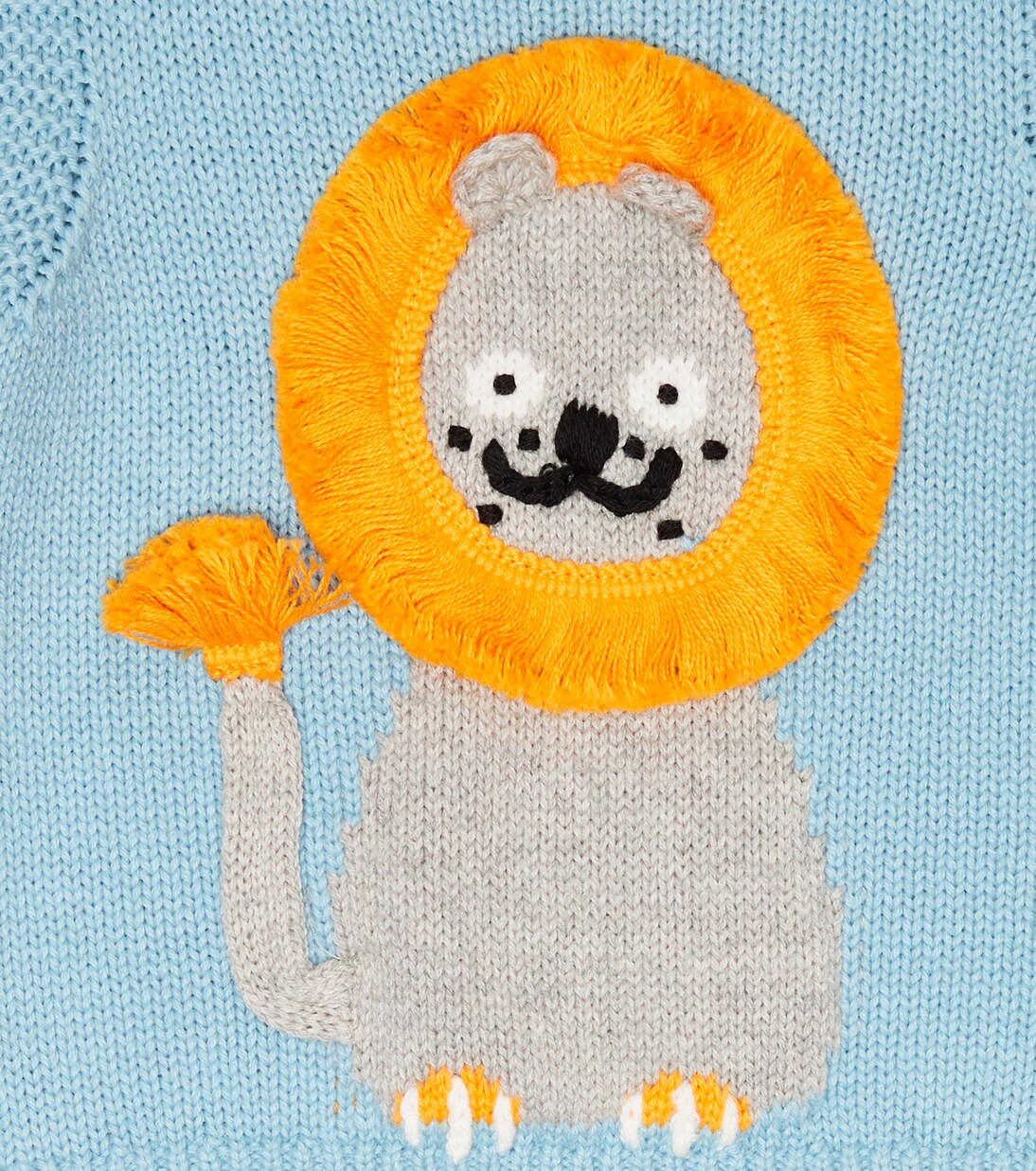Bébé – Pull Lion en coton mélangé | Stella McCartney Kids