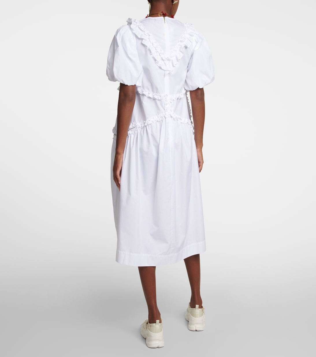 Cotton midi dress | Simone Rocha