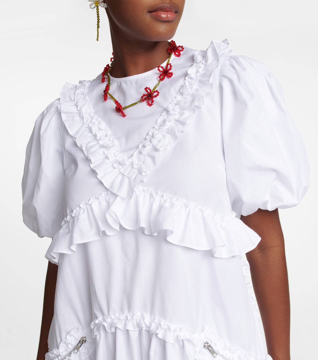 Cotton midi dress | Simone Rocha