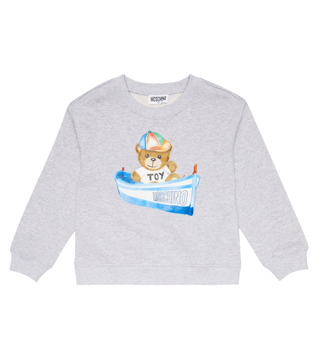 Bedrucktes Sweatshirt aus Baumwolle | Moschino Kids