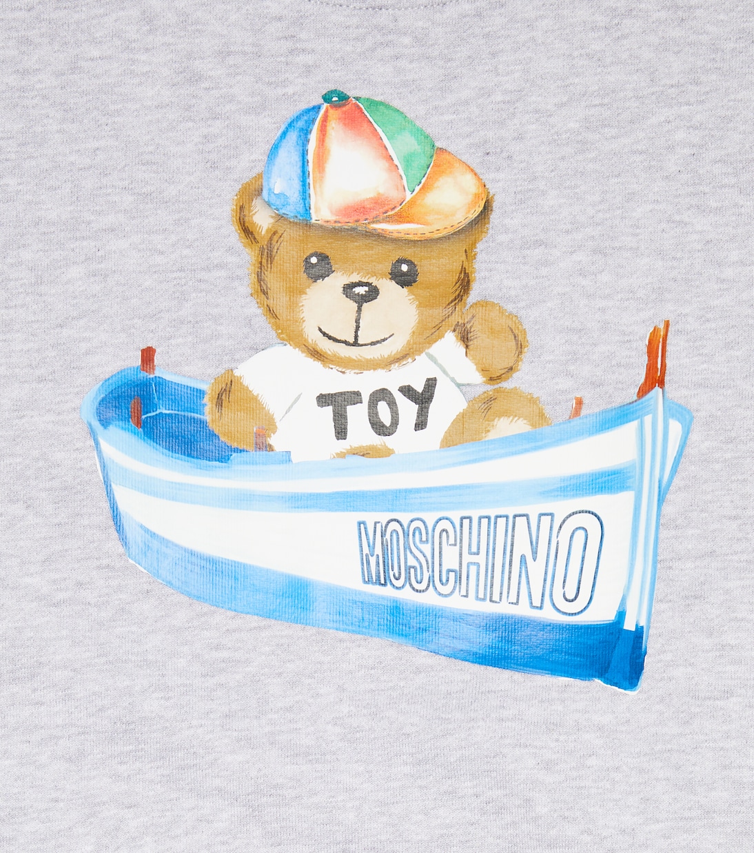 Bedrucktes Sweatshirt aus Baumwolle | Moschino Kids