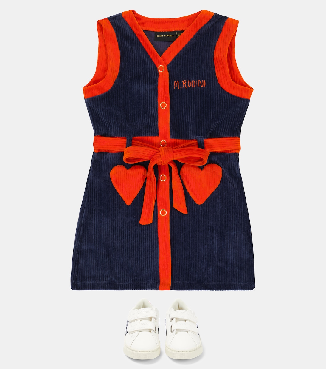 Kleid aus Cord | Mini Rodini