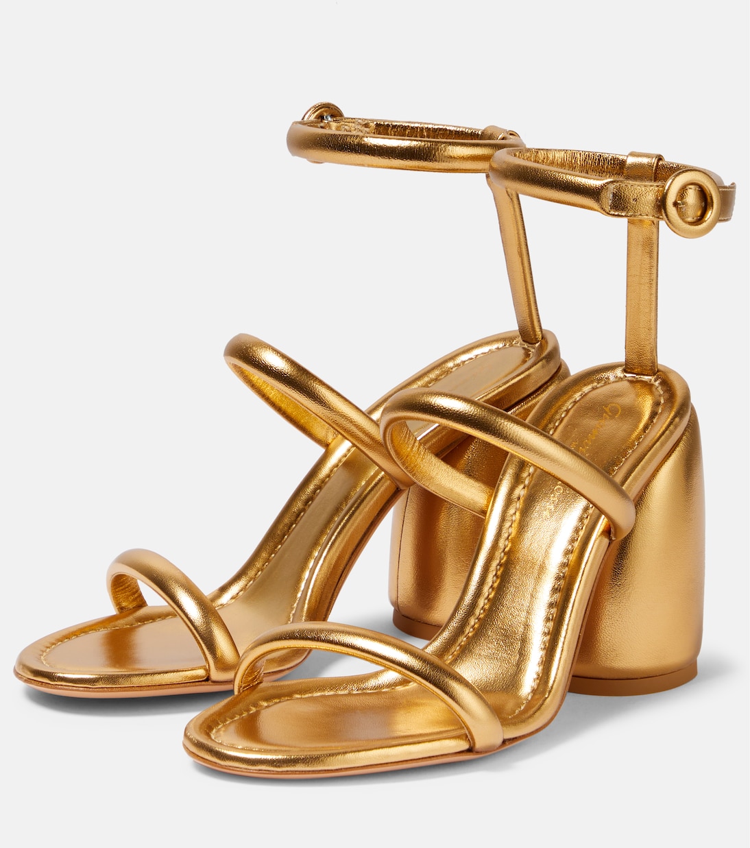Adrie metallic leather sandals | Gianvito Rossi