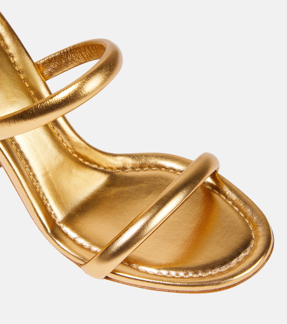 Adrie metallic leather sandals | Gianvito Rossi