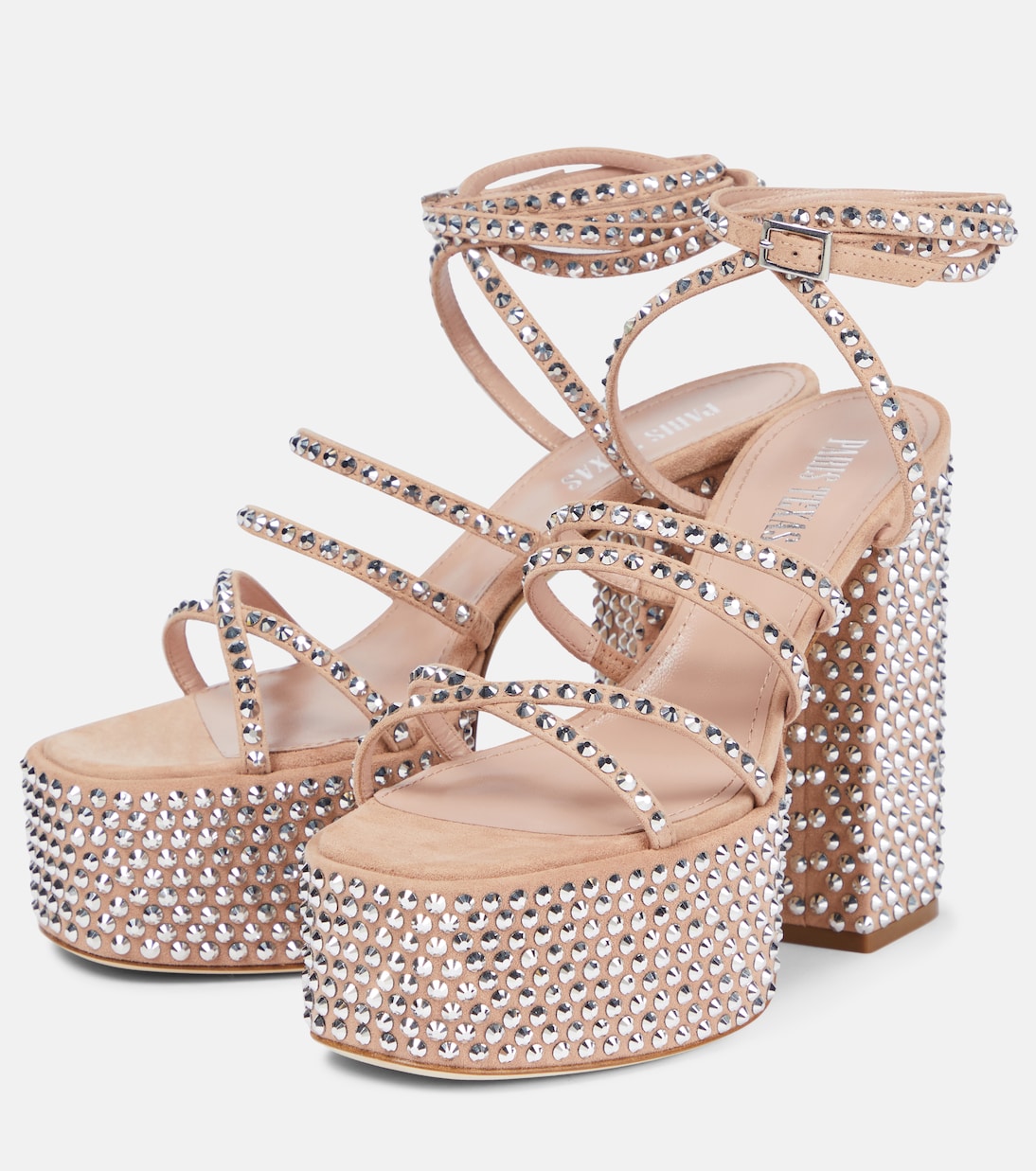 Holly Evita suede platform sandals | Paris Texas