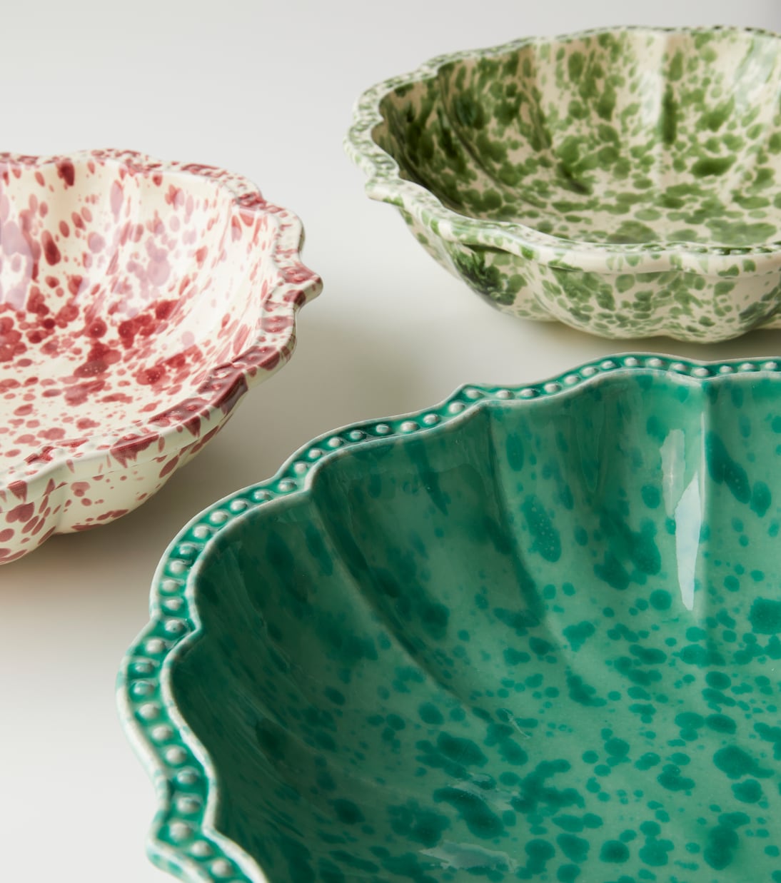 Speckled serving bowl | Cabana