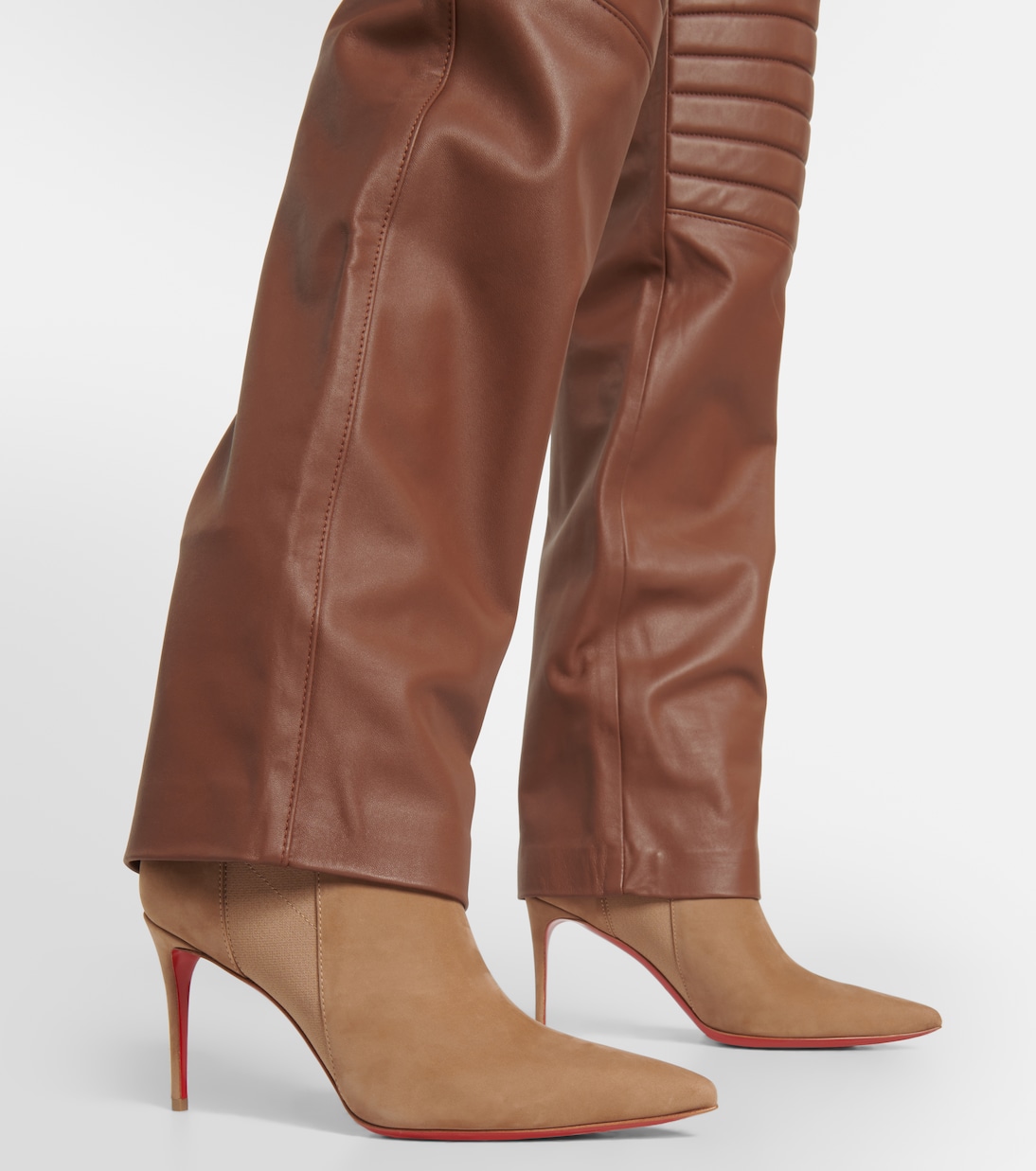 CL Chelsea Booty suede ankle boots | Christian Louboutin