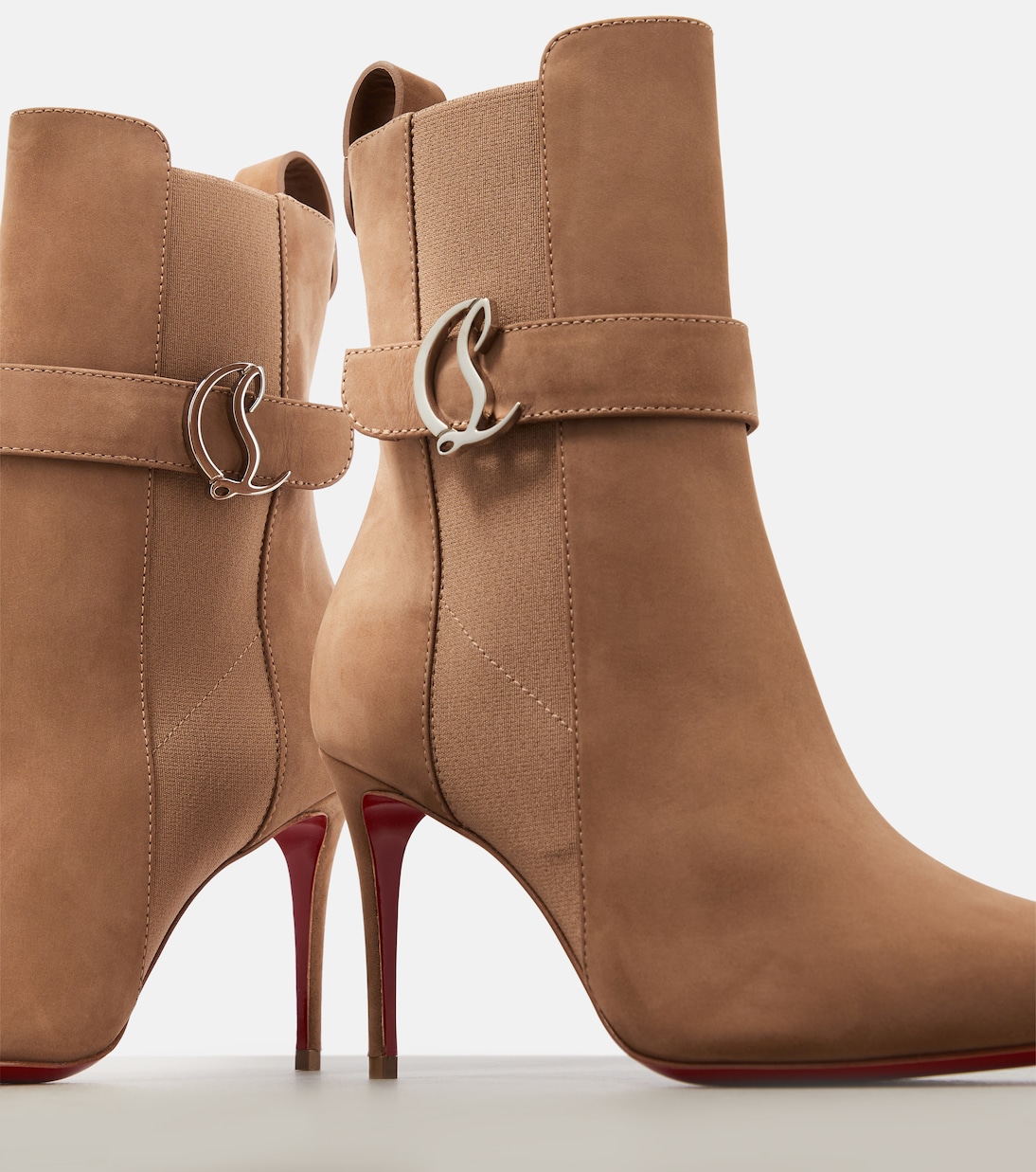 CL Chelsea Booty suede ankle boots | Christian Louboutin