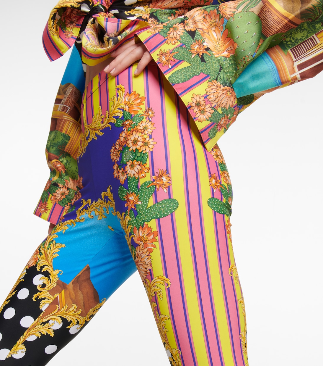 Medusa Palm Springs leggings | Versace