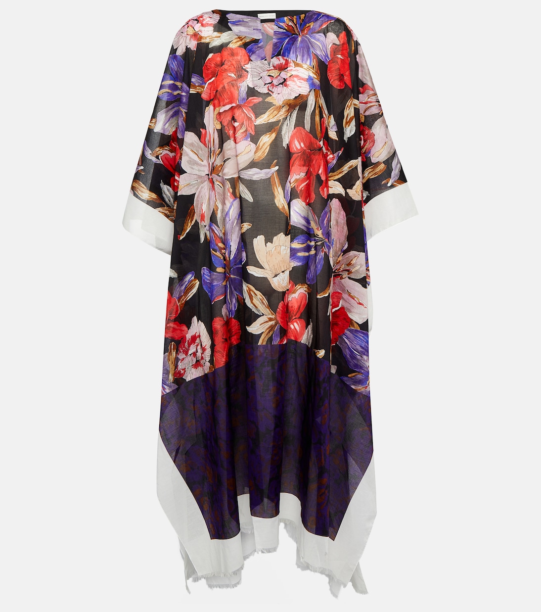 Printed cotton beach dress | Dries Van Noten