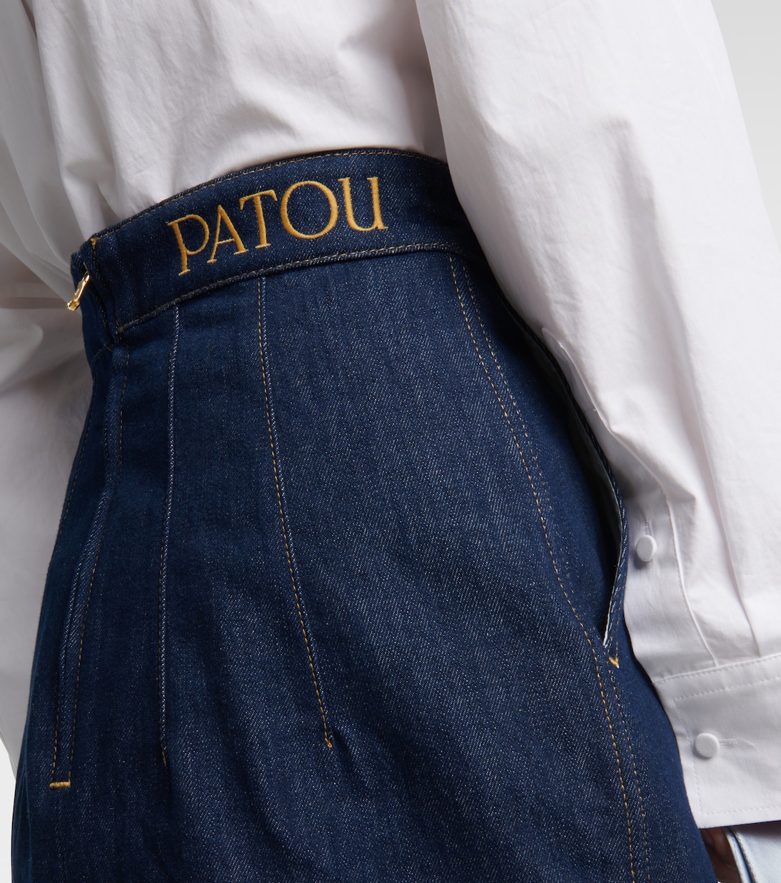 Gonna midi di jeans  | Patou