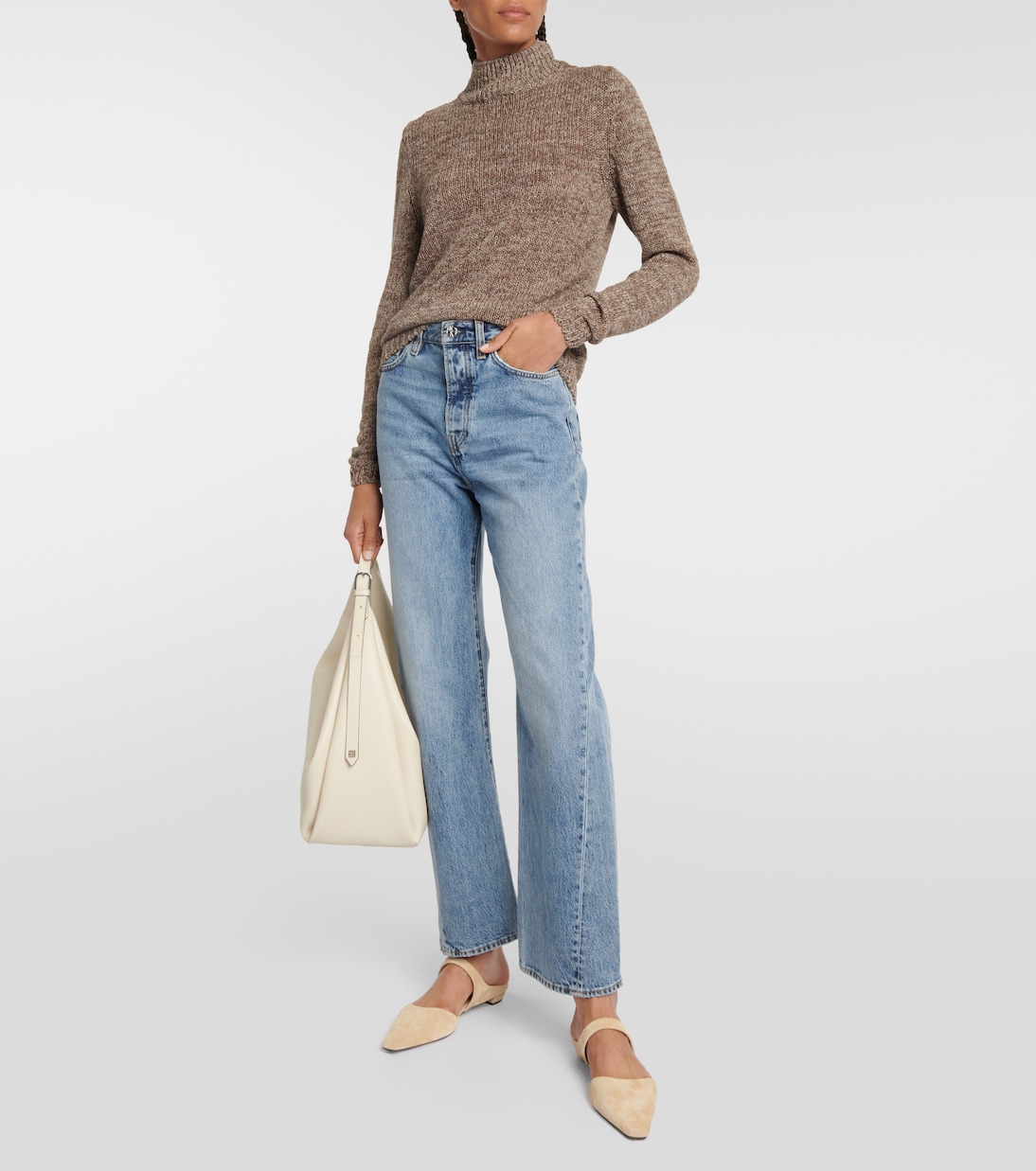 Jersey de lino, algodón y seda | Toteme