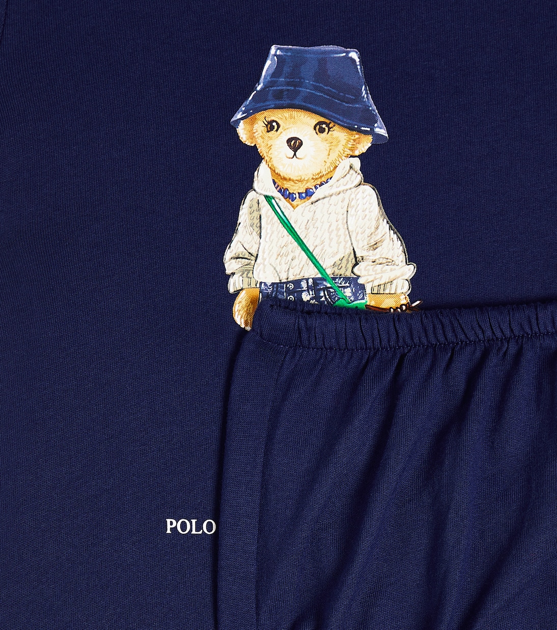 Baby Polo Bear cotton dress and bloomers set | Polo Ralph Lauren Kids