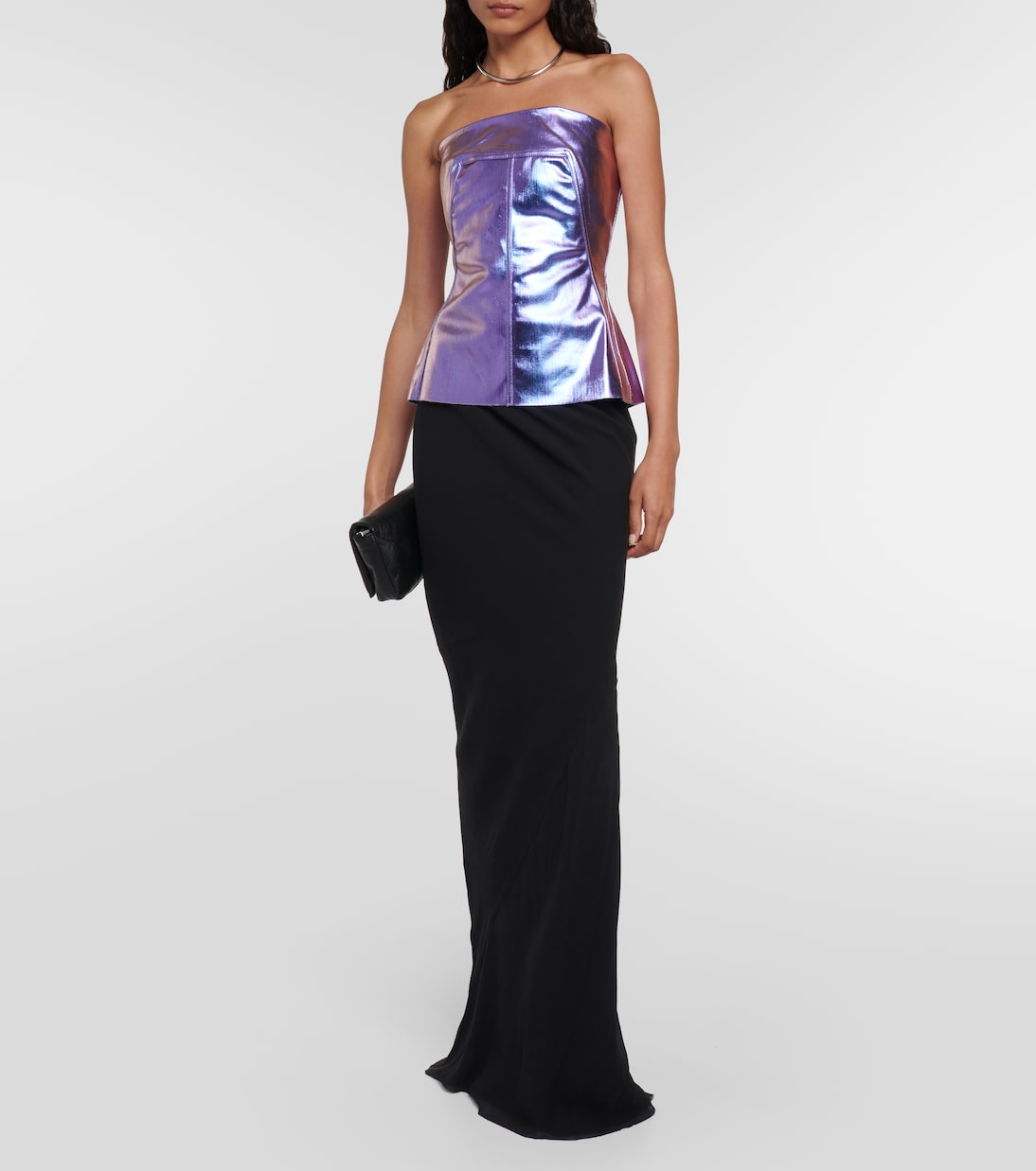 Strapless denim top | Rick Owens