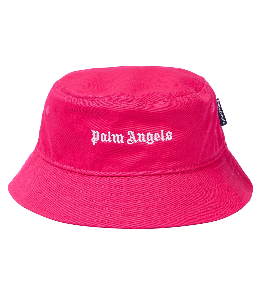 Cappello da pescatore in canvas con logo | Palm Angels Kids